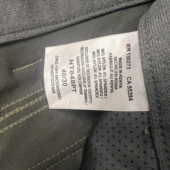 Wrangler Pants Mens 40x30 Outdoor Series Hiking Double Heel Utility Stretch EUC - Picture 9 of 10